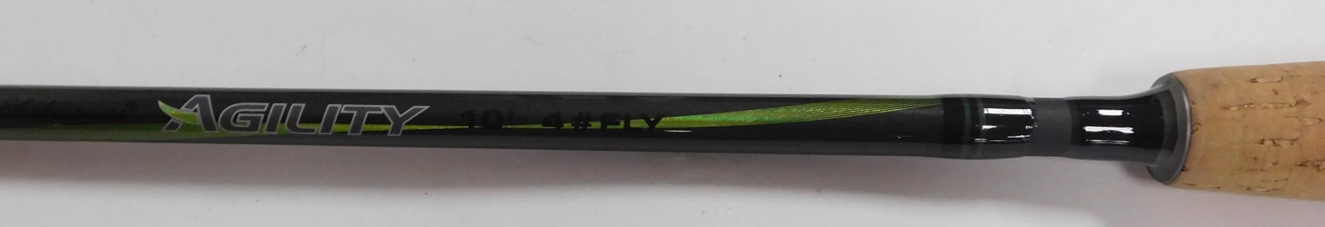 A Shakespeare Agility fly rod 10' (3.00m) #4, four piece, with rod tube, a Leeda Streamfly 9' (2. - Image 7 of 7