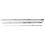 A Sundridge Epic Carp 12ft 2lb two piece titanium graphite rod, together with an Aquarium 11ft