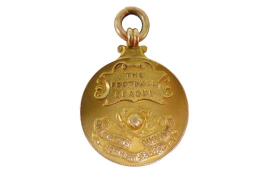 Lincoln City Football Club Interest. A 9ct gold Division Three North ...