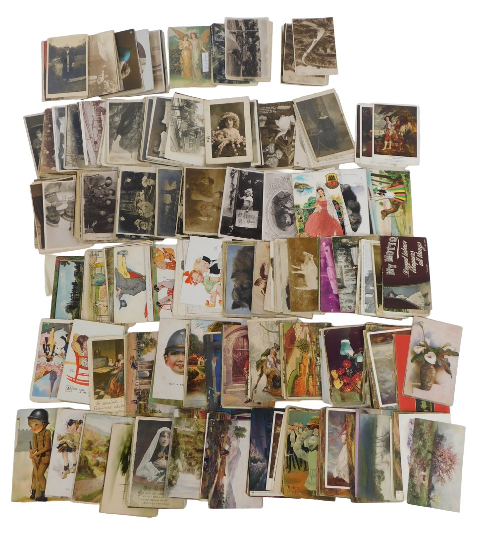 Early 20thC and later postcards, to include some novelty, real photo, etc. (a quantity) From the
