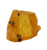 A piece of rough cut butterscotch amber, 4.5cm wide, 17.3g.