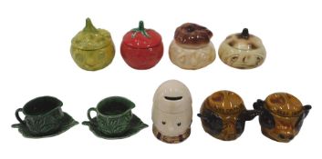 Various Sylvac and other preserve jars, to include the rare Piccalilli number 4752, 14cm high,