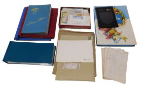 Various stamps and related items, a 505 stamp album containing a quantity of GB definitive stamps,