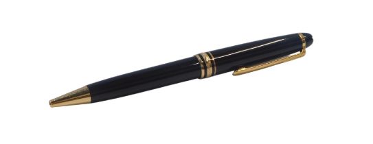 A Montblanc Meisterstuck Classique ballpoint pen, in black, model 10883 BP 164, together with