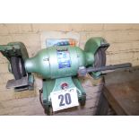 ELLIOT WALL MOUNTED 3 PHASE ELECTRIC DOUBLE ENDED GRINDER