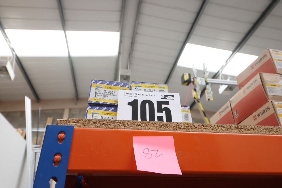 APPROX. 14 BOXES OF M6 MACHINE SCREWS