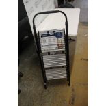 1 COSCO 3 TREAD FOLDING STEP STOOL RRP Â£39.99