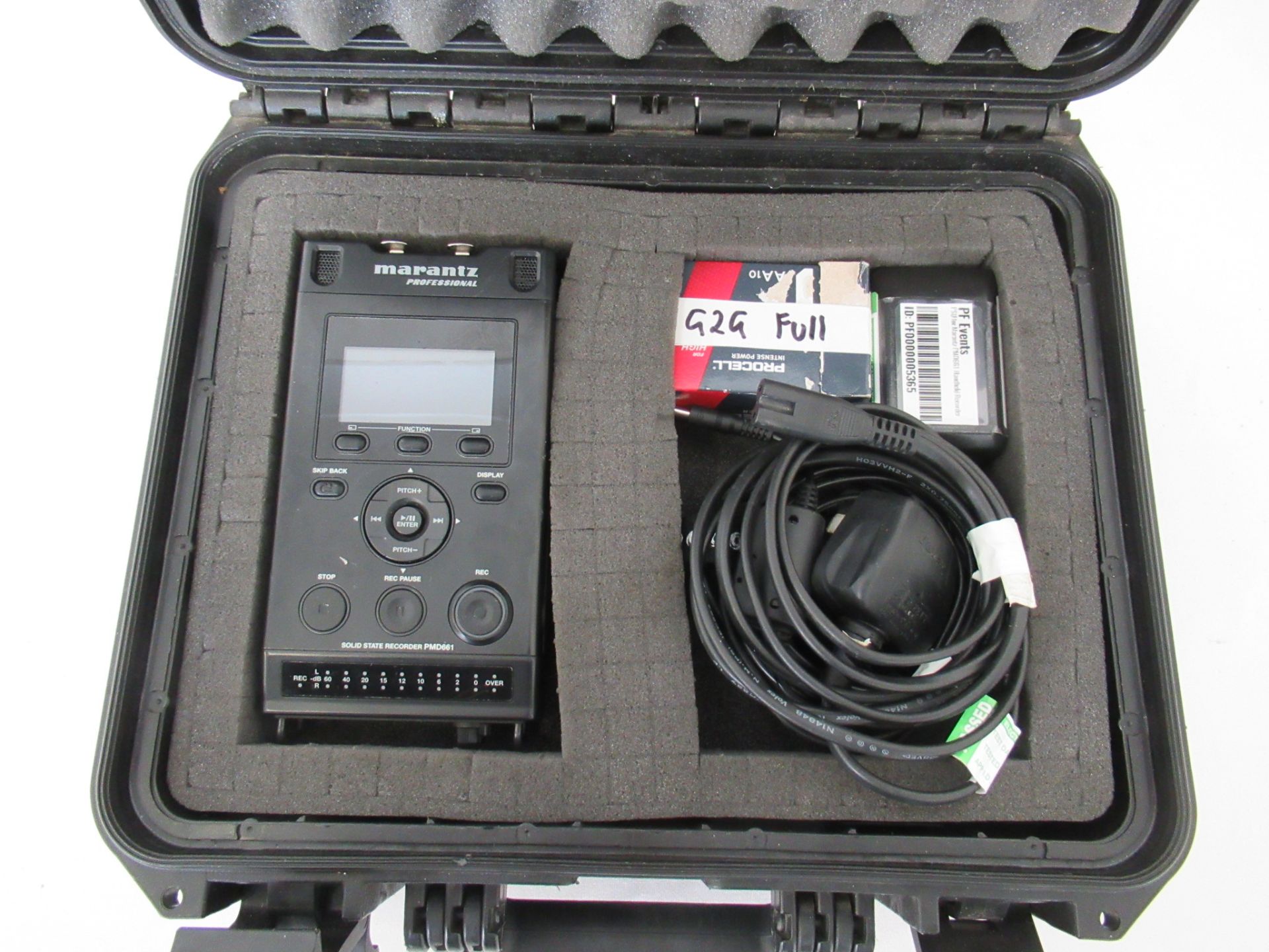 Marantz PMD661 solid state hand held recorder - Image 2 of 12