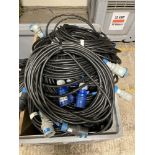 Quantity of 32 amp 20m Cables