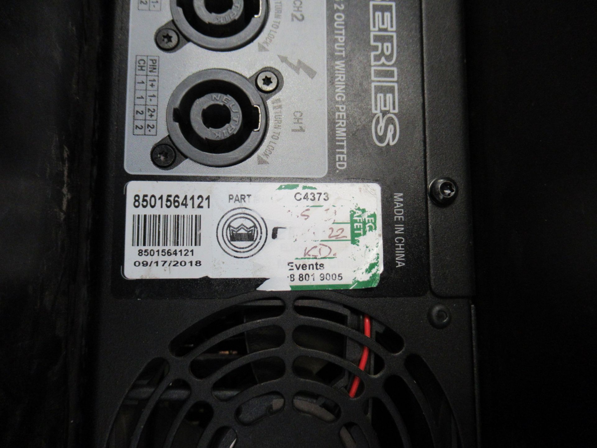 Crown Audio XTi 4002 Two-channel power amplifier - Image 10 of 13