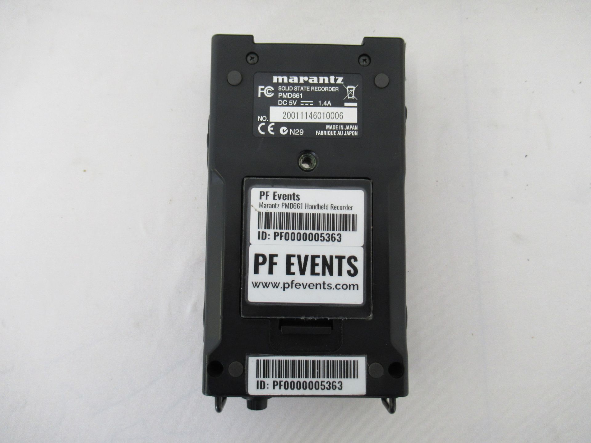 Marantz PMD661 solid state hand held recorder - Image 4 of 12