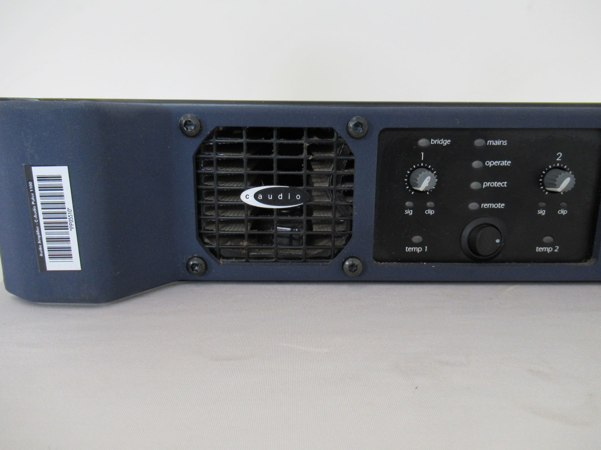 C Audio Pulse 2 1100 Professional Power Amplifier - Image 3 of 7