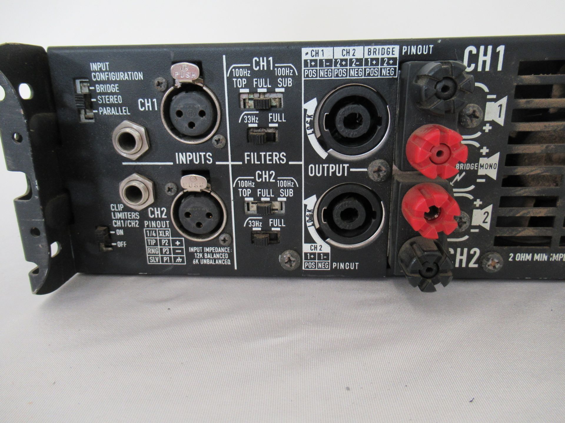 QSC PLX2502 Professional Power Amplifier - Image 7 of 10