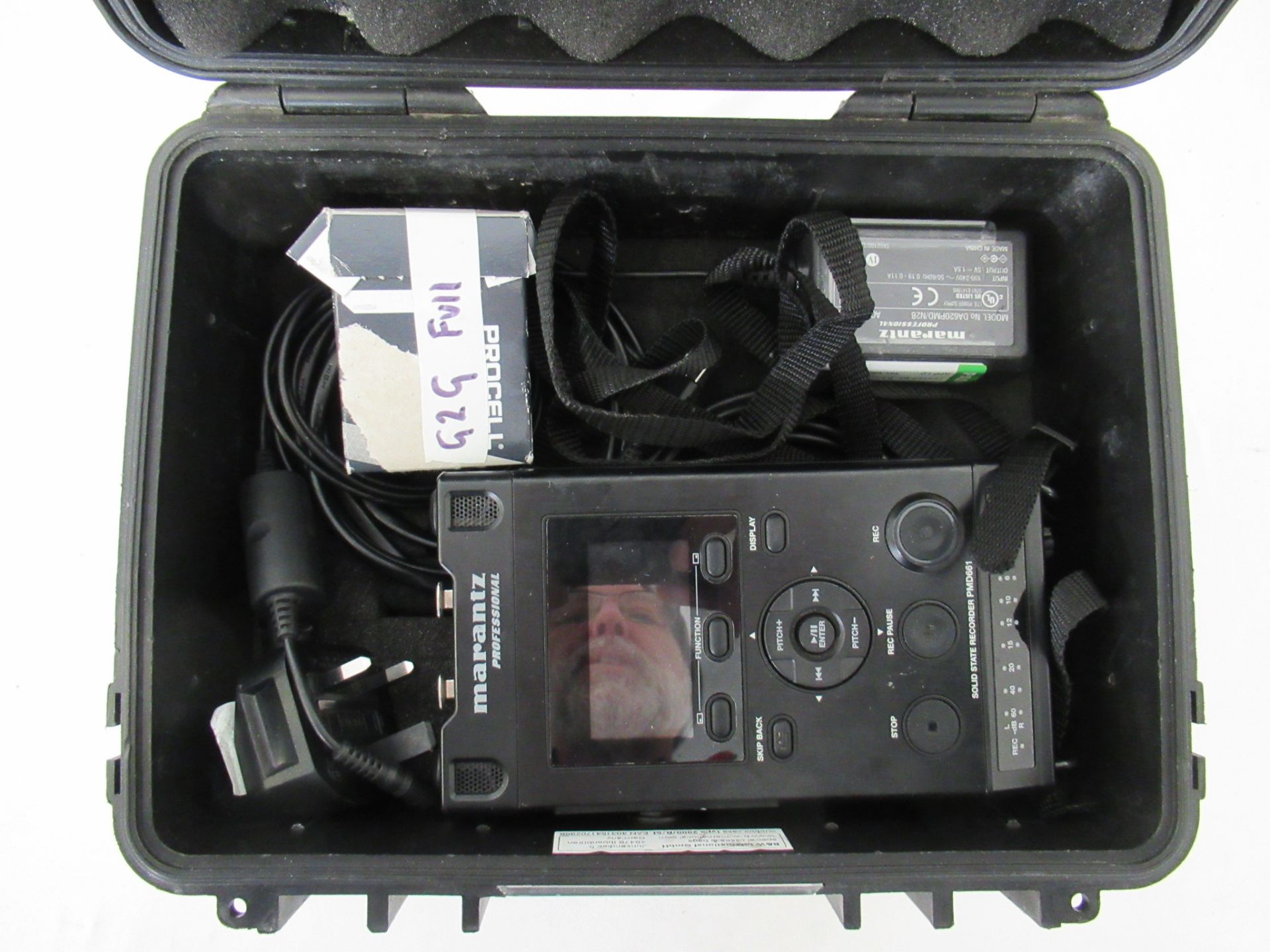 Marantz PMD661 solid state hand held recorder - Image 3 of 12