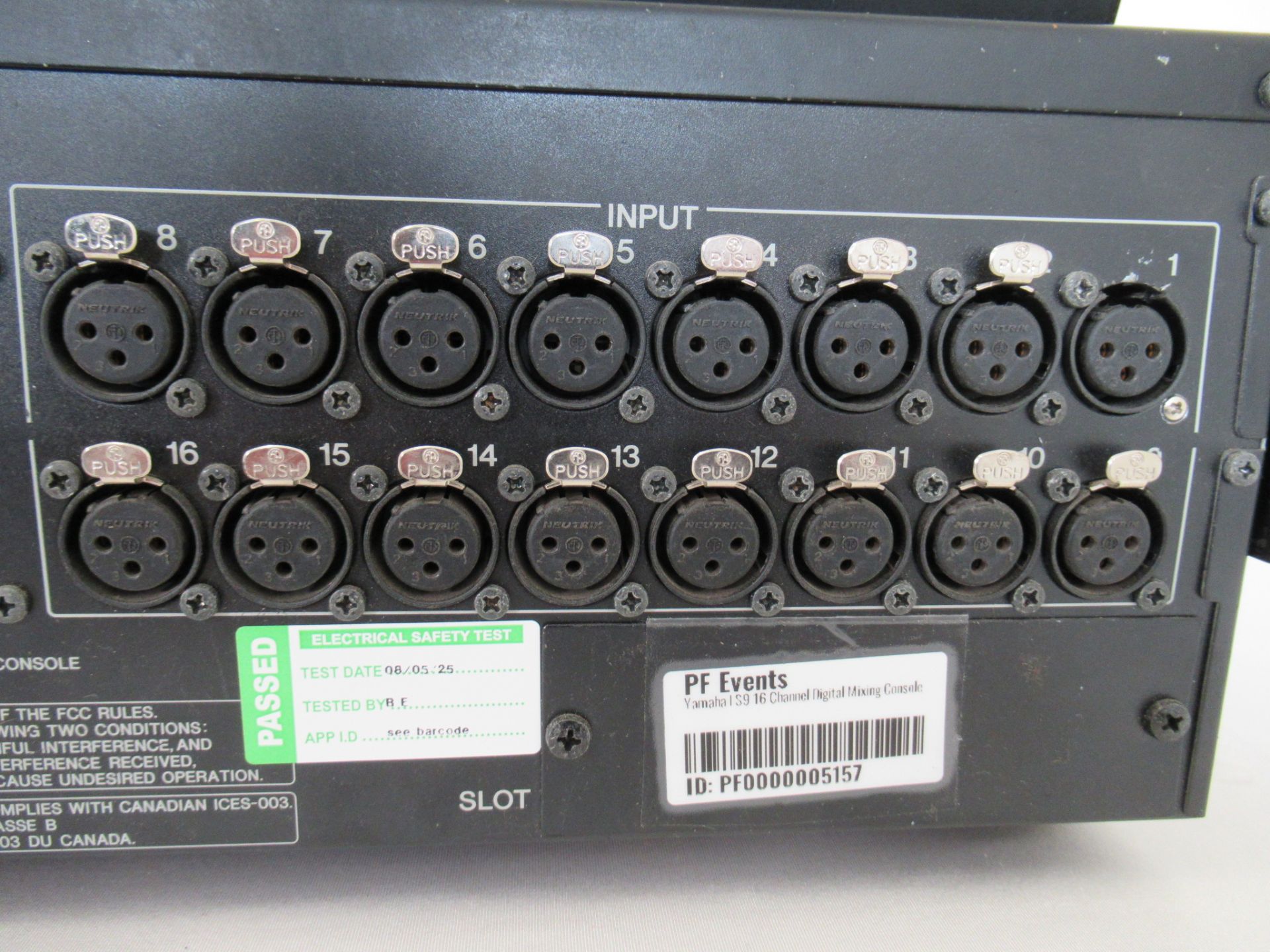 Yamaha LS9-16 digital mixing console - Image 8 of 12