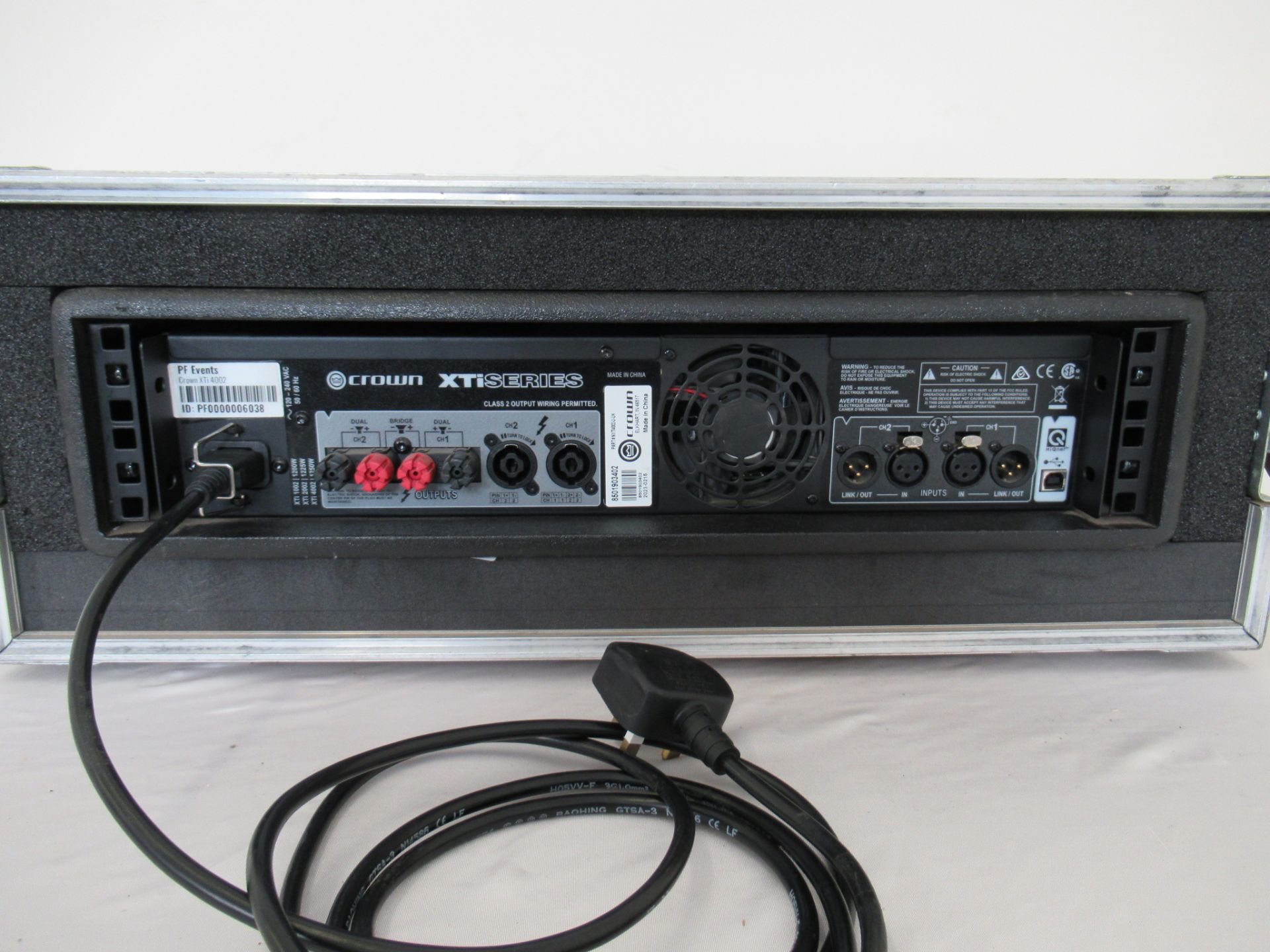 Crown Audio XTi 4002 Two-channel power amplifier - Image 7 of 12