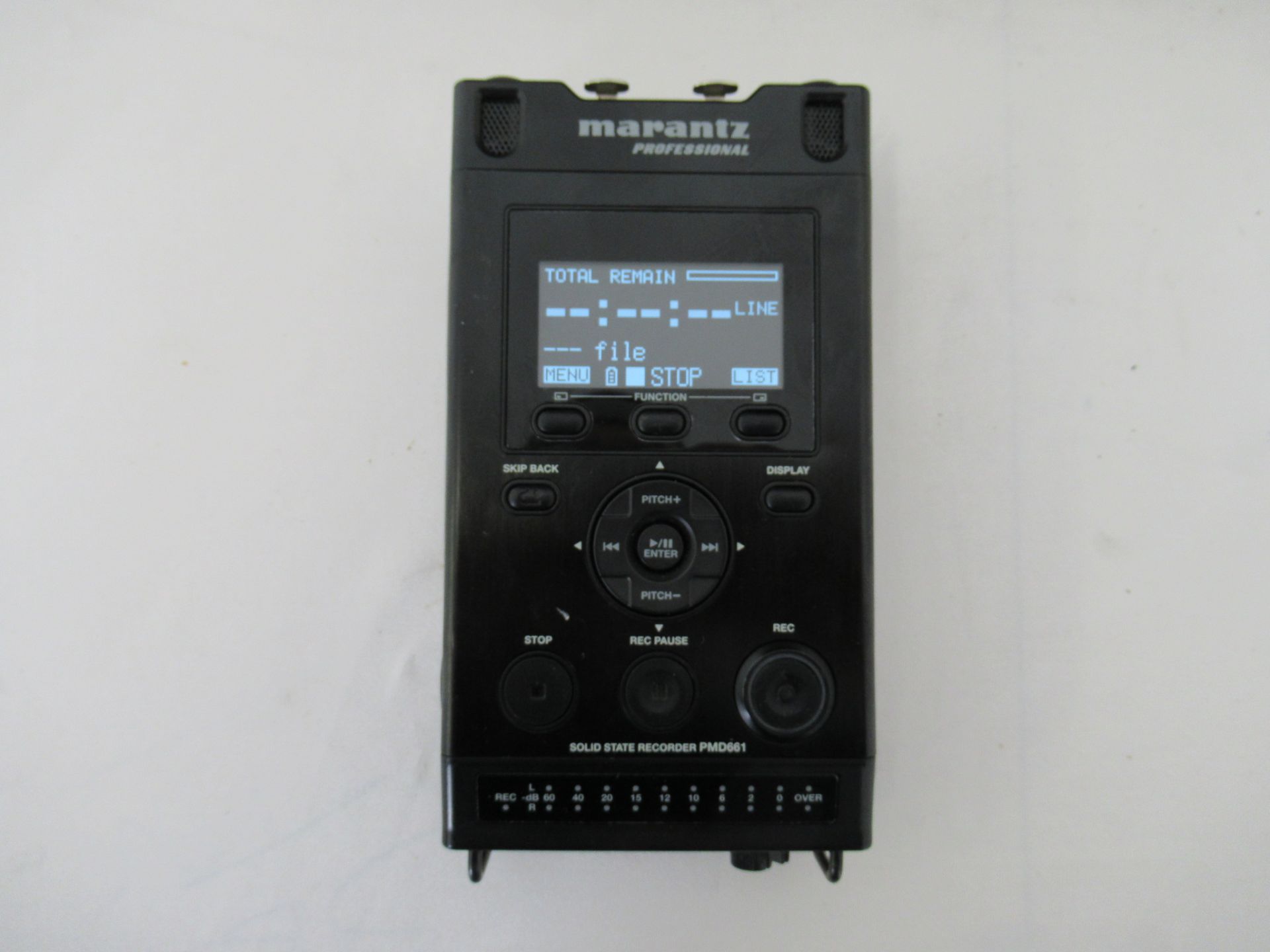 Marantz PMD661 solid state hand held recorder - Image 3 of 12