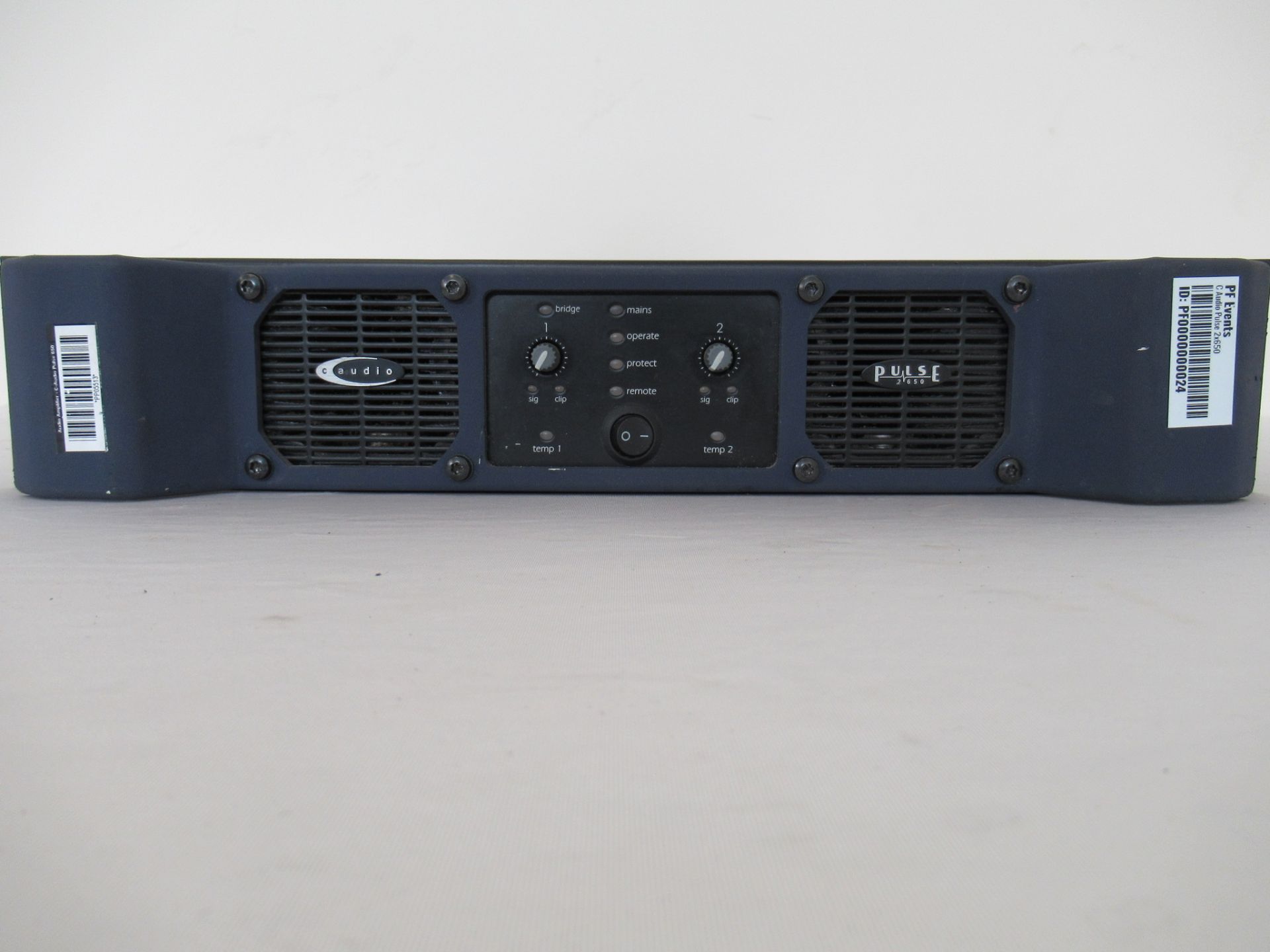 C Audio Pulse 2 650 Professional Power Amplifier - Image 2 of 7