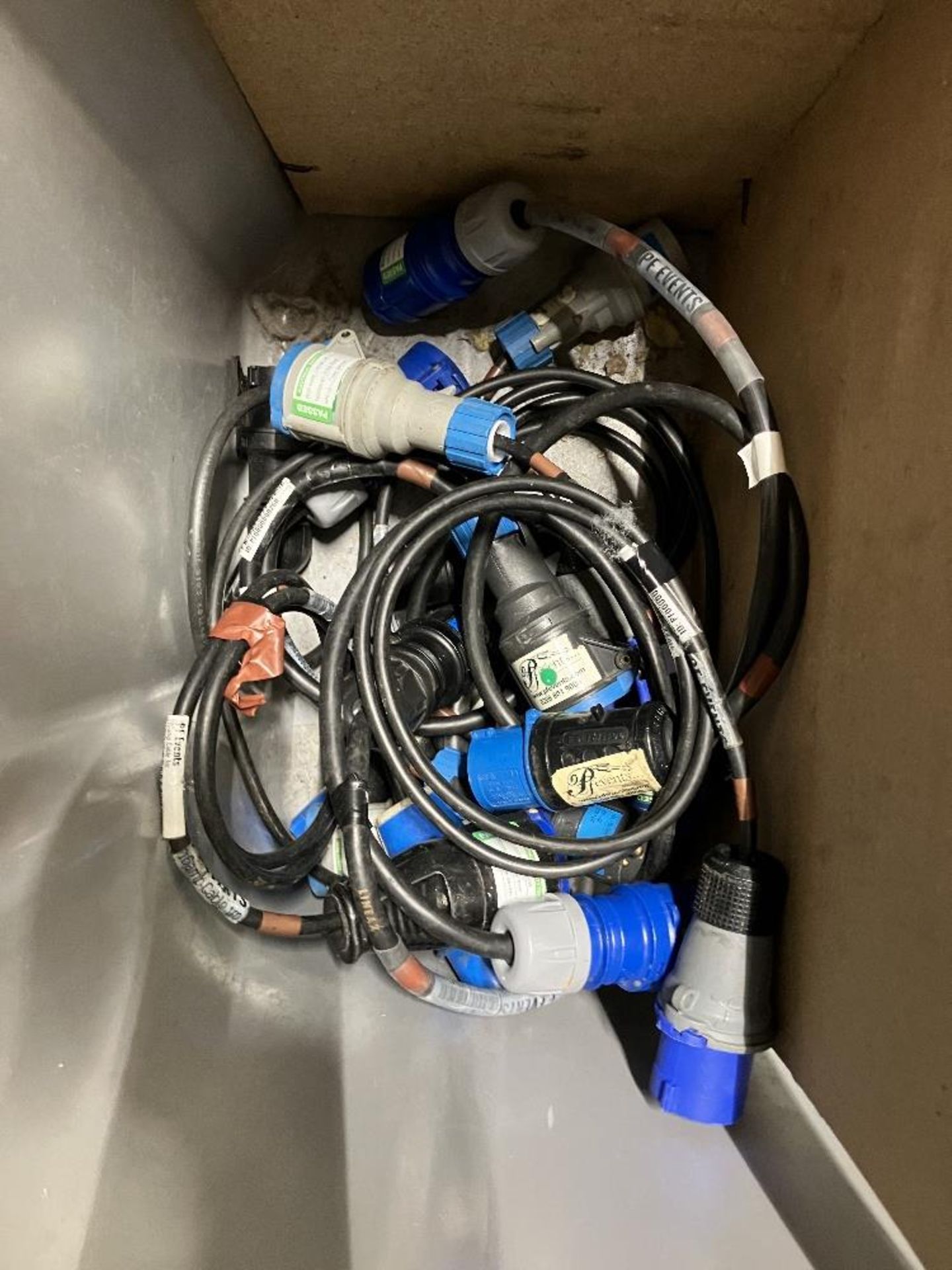 Small quantity of 16 amp 1m Cables