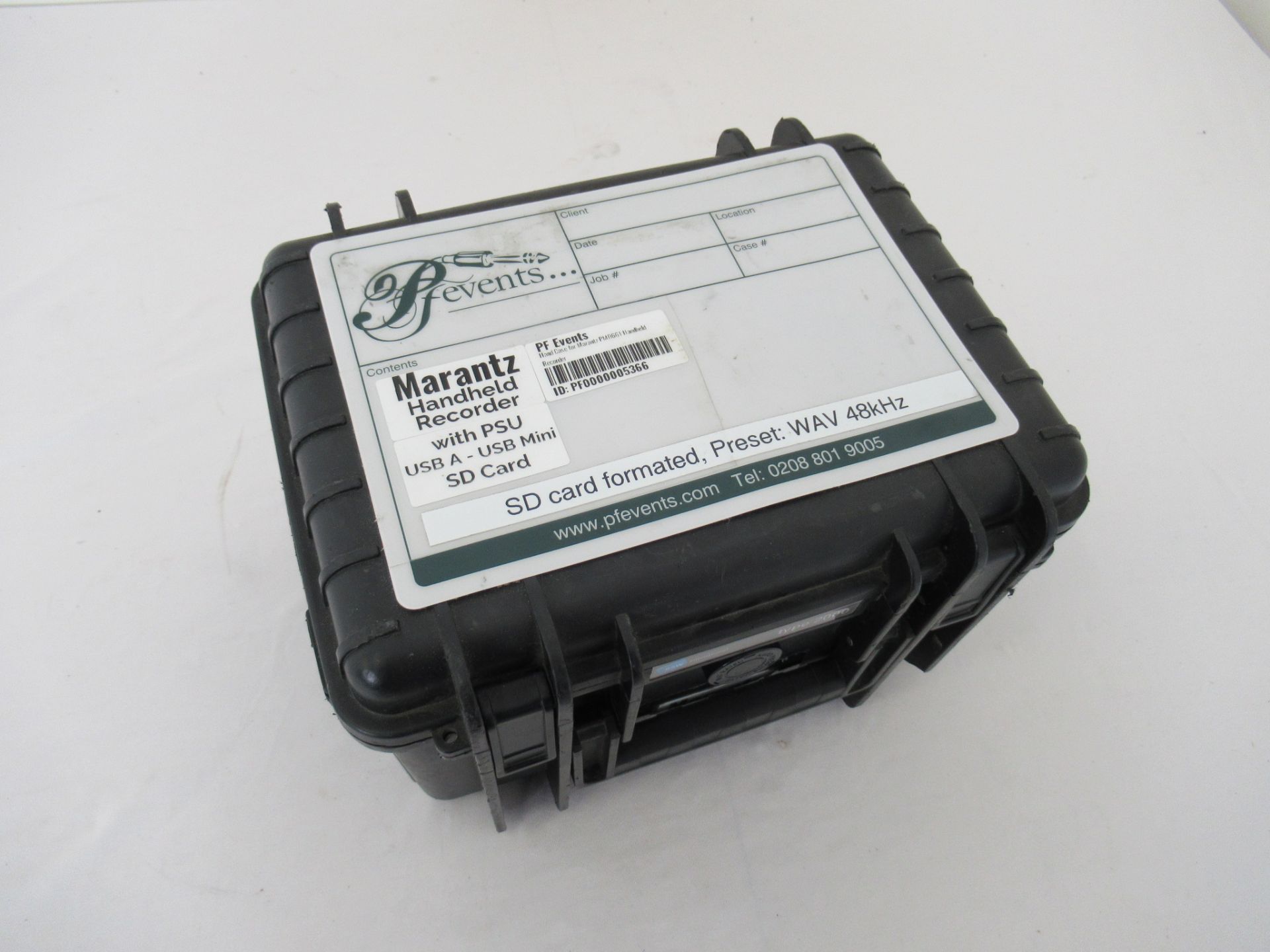 Marantz PMD661 solid state hand held recorder - Image 11 of 12