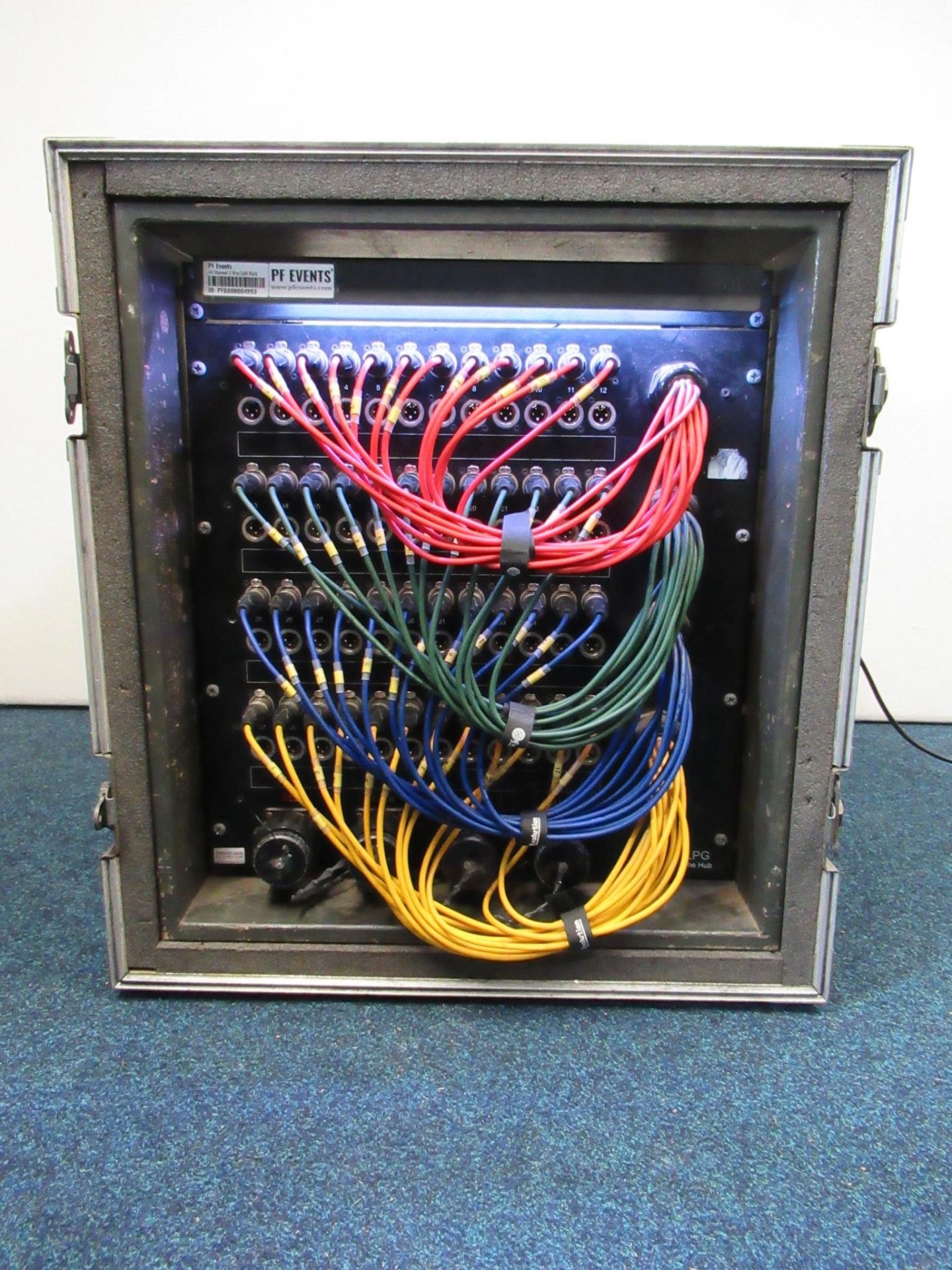 Passive Rack Picture VEAM Passive Split Rack3 Way 48 ChannelEvolution cablesStage ...