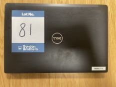 (1) Dell Lattitude 7480 Laptop