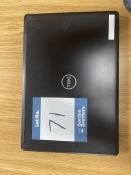 (1) Dell Lattitude 5490 Laptop