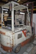Nissan CYM02L25U Battery Powered Forklift Truck