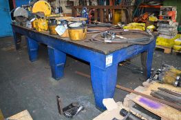 Webster and Bennett steel surface table