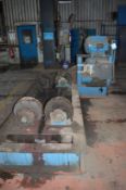 (2) Powered turning rolls