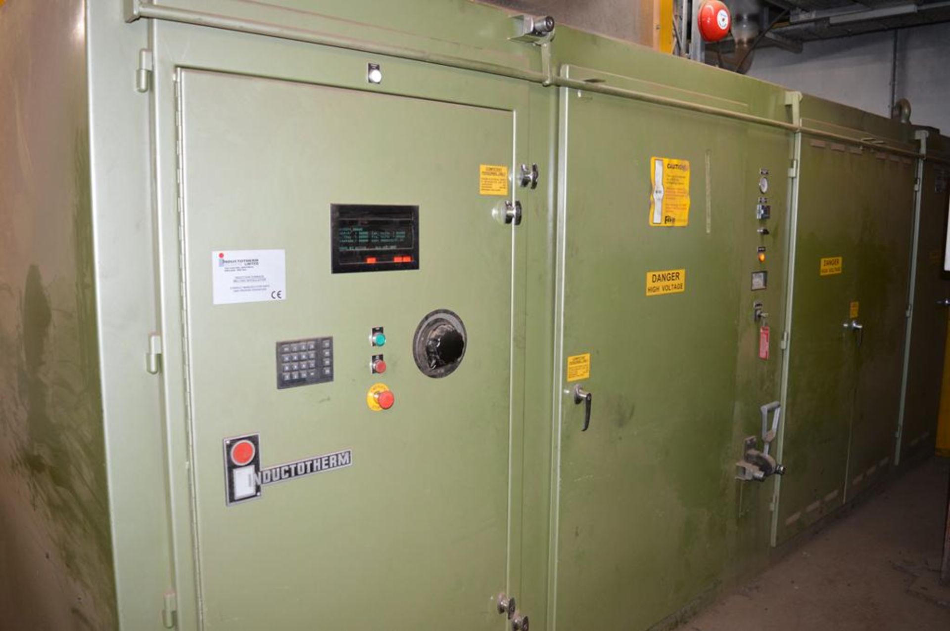Furnace System comprising three inductotherm medium frequncy melting Furnaces: - Image 20 of 25