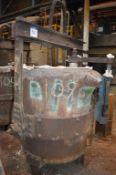 Bottom pouring metal ladle - 2.75 ton capacity