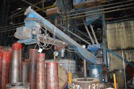 Articulated Resin/Sand Mixer and Feed Hopper