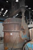 Bottom pouring metal ladle - 40 ton capacity