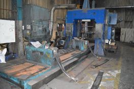 Waldrich Siegen twin head horizontal milling machine