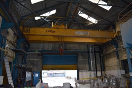 Street 15 Ton Twin Girder Overhead Crane