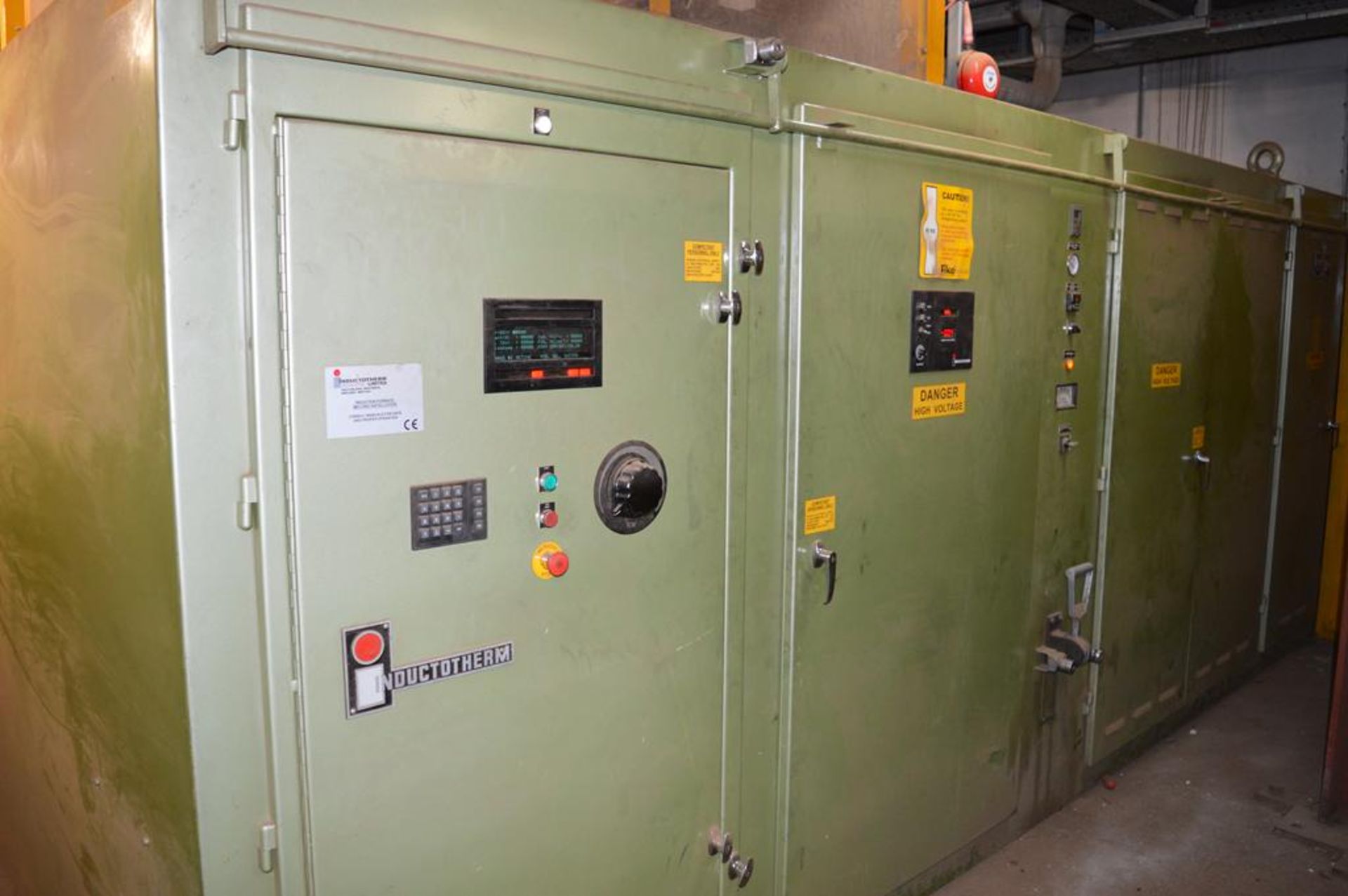Furnace System comprising three inductotherm medium frequncy melting Furnaces: - Image 16 of 25