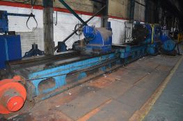 Craven 20 ton capacity roll lathe