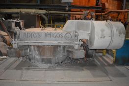 Inductotherm 4250kW induction melting furnace