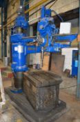 Asquith 4-6 radial arm drill with driv loc and slotted box