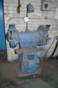 Lumsden double ended pedestal grinder