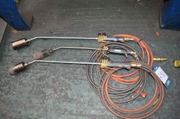 (3) Gas heating torches