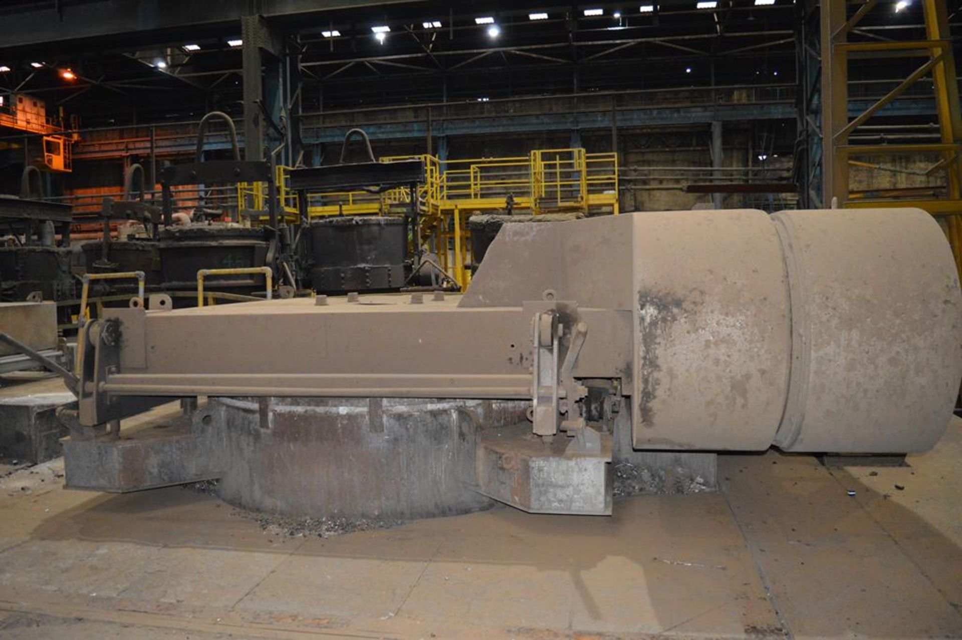 Furnace System comprising three inductotherm medium frequncy melting Furnaces: