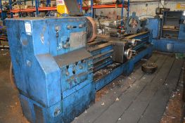 Polish centre lathe