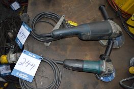 (2) Angle Grinders as listed