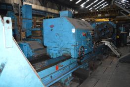 Craven 70 ton capacity roll lathe