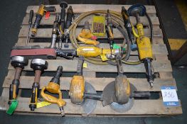 (14) Various Atlas Copco pneumatic tools