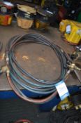 Gas cutting kit with torch