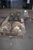 (2) Powered turning rolls