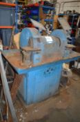 Union double ended pedestal tool grinder